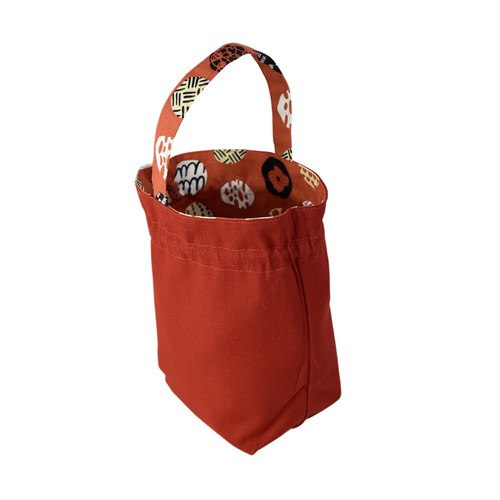 長秈米(2入)+手提束口包-幾何圓點