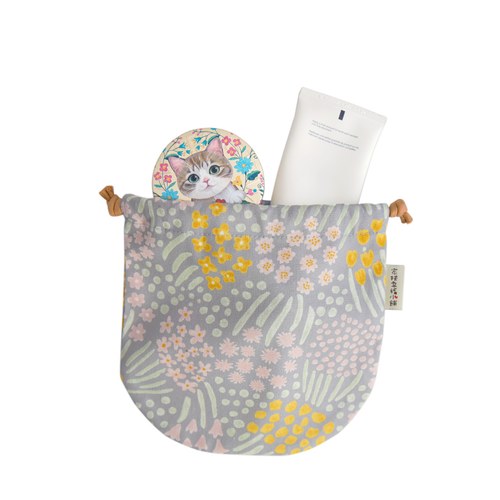 花朵煙花-球型束口袋(小)