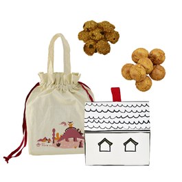 【家你一起】幸福餅乾禮盒-葡萄燕麥餅乾+核桃酥餅乾(預購)