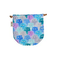 糖果貓-球型束口袋(小)