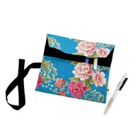 【雅緻花布藍】捲捲筆袋
