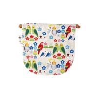 鸚鵡同樂會-球型束口袋(小)