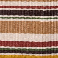 編織小提袋-經典條紋