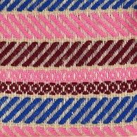 編織小提袋-幾何嘉年華