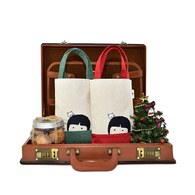 【美好四季幸福袋】餅乾+提袋-聖誕紅