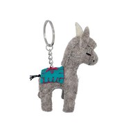 跳跳小毛驢鑰匙圈-灰色